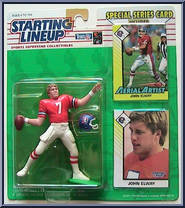 John Elway from Starting Lineup - Football - 1993 Series manufactured by Kenner [Front]