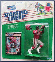 John Settle from Starting Lineup - Football - 1989 Series manufactured by Kenner [Front]