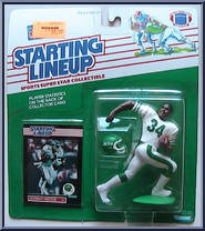 Johnny Hector from Starting Lineup - Football - 1989 Series manufactured by Kenner [Front]