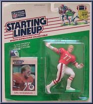 Karl Mecklenburg from Starting Lineup - Football - 1988 Series manufactured by Kenner [Front]