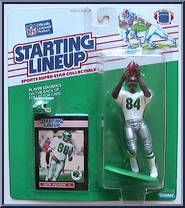 Keith Jackson from Starting Lineup - Football - 1989 Series manufactured by Kenner [Front]