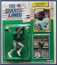 Keith Jackson from Starting Lineup - Football - 1990 Series manufactured by Kenner [Front]