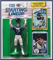 Keith Millard from Starting Lineup - Football - 1990 Series manufactured by Kenner [Front]