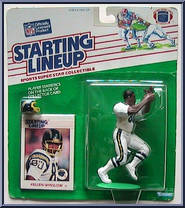 Kellen Winslow from Starting Lineup - Football - 1988 Series manufactured by Kenner [Front]