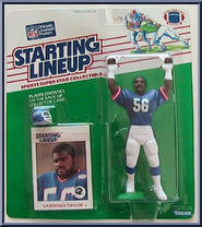 Lawrence Taylor from Starting Lineup - Football - 1988 Series manufactured by Kenner [Front]