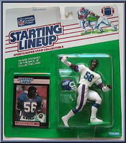 Lawrence Taylor from Starting Lineup - Football - 1989 Series manufactured by Kenner [Front]