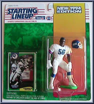 Lawrence Taylor from Starting Lineup - Football - 1994 Series manufactured by Kenner [Front]