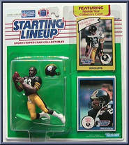 Louis Lipps from Starting Lineup - Football - 1990 Series manufactured by Kenner [Front]