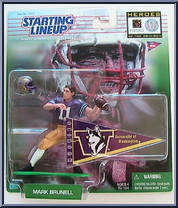 Mark Brunell from Starting Lineup - Football - Heroes of the Gridiron - 1999 manufactured by Kenner [Front]