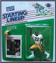 Mark Lee from Starting Lineup - Football - 1988 Series manufactured by Kenner [Front]