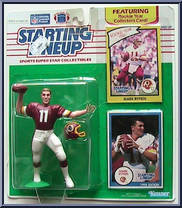 Mark Rypien from Starting Lineup - Football - 1990 Series manufactured by Kenner [Front]