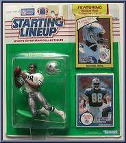 Michael Irvin from Starting Lineup - Football - 1990 Series manufactured by Kenner [Front]