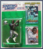 Michael Irvin from Starting Lineup - Football - 1993 Series manufactured by Kenner [Front]