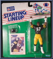 Mike Merriweather from Starting Lineup - Football - 1988 Series manufactured by Kenner [Front]