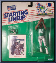 Mike Quick from Starting Lineup - Football - 1988 Series manufactured by Kenner [Front]