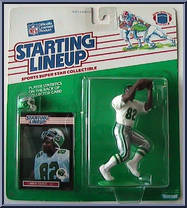 Mike Quick from Starting Lineup - Football - 1989 Series manufactured by Kenner [Front]