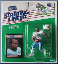 Mike Rozier from Starting Lineup - Football - 1989 Series manufactured by Kenner [Front]