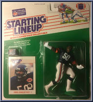 Mike Singletary from Starting Lineup - Football - 1988 Series manufactured by Kenner [Front]