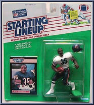 Neal Anderson from Starting Lineup - Football - 1989 Series manufactured by Kenner [Front]