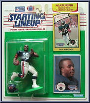 Neal Anderson from Starting Lineup - Football - 1990 Series manufactured by Kenner [Front]