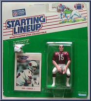 Neil Lomax from Starting Lineup - Football - 1988 Series manufactured by Kenner [Front]