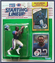 Odessa Turner from Starting Lineup - Football - 1990 Series manufactured by Kenner [Front]