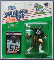 Pat Swilling from Starting Lineup - Football - 1989 Series manufactured by Kenner [Front]