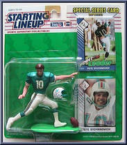 Pete Stoyanovich from Starting Lineup - Football - 1993 Series manufactured by Kenner [Front]