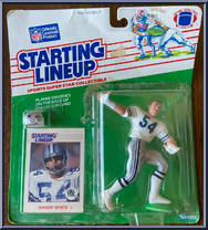 Randy White from Starting Lineup - Football - 1988 Series manufactured by Kenner [Front]
