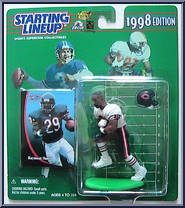 Raymont Harris from Starting Lineup - Football - 1998 Series manufactured by Kenner [Front]