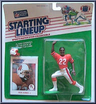 Rod Jones from Starting Lineup - Football - 1988 Series manufactured by Kenner [Front]