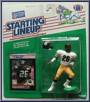 Rod Woodson from Starting Lineup - Football - 1989 Series manufactured by Kenner [Front]