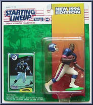 Rodney Hampton from Starting Lineup - Football - 1994 Series manufactured by Kenner [Front]