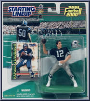 Roger Staubach from Starting Lineup - Football - 1999 Series manufactured by Kenner [Front]
