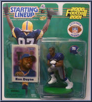 Ron Dayne (Extended) from Starting Lineup - Football - 2000 Series manufactured by Kenner [Front]