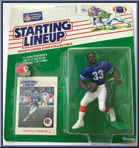 Ronnie Harmon from Starting Lineup - Football - 1988 Series manufactured by Kenner [Front]