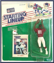Roy Green from Starting Lineup - Football - 1988 Series manufactured by Kenner [Front]