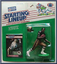 Rueben Mayes from Starting Lineup - Football - 1989 Series manufactured by Kenner [Front]