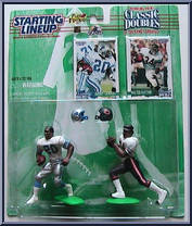 Barry Sanders / Walter Payton Action Figure