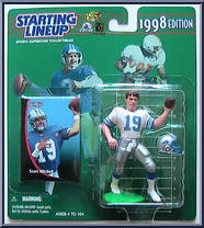 Scott Mitchell from Starting Lineup - Football - 1998 Series manufactured by Kenner [Front]