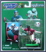 Simeon Rice from Starting Lineup - Football - 1998 Series manufactured by Kenner [Front]