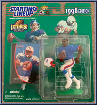 Steve McNair (Extended) from Starting Lineup - Football - 1998 Series manufactured by Kenner [Front]