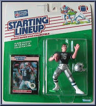 Steve Pelluer from Starting Lineup - Football - 1989 Series manufactured by Kenner [Front]