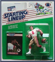 Steve Young from Starting Lineup - Football - 1989 Series manufactured by Kenner [Front]