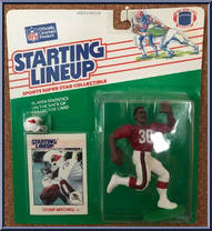 Stump Mitchell from Starting Lineup - Football - 1988 Series manufactured by Kenner [Front]