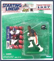 Terrell Davis from Starting Lineup - Football - 1997 Series manufactured by Kenner [Front]