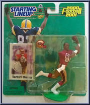 Terrell Owens from Starting Lineup - Football - 2000 Series manufactured by Kenner [Front]