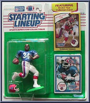 Thurman Thomas from Starting Lineup - Football - 1990 Series manufactured by Kenner [Front]