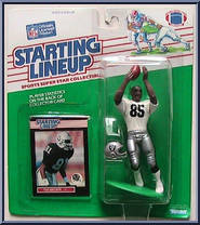 Tim Brown from Starting Lineup - Football - 1989 Series manufactured by Kenner [Front]