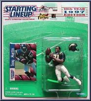 Tony Martin from Starting Lineup - Football - 1997 Series manufactured by Kenner [Front]